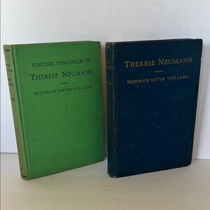 Vintage Books by Friedrich Ritter von Lama - Green and Blue Covers